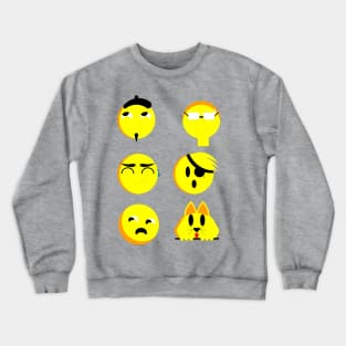 Emojis Crewneck Sweatshirt